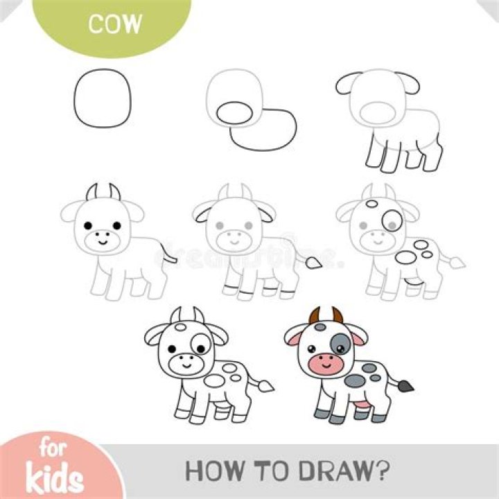 Cow Simple Drawing: A Step-by-Step Guide for Beginners