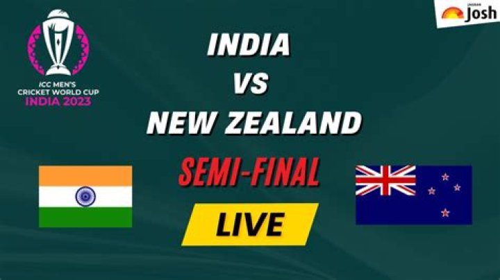 Epic Showdown: IND vs NZ Semi Final 2024