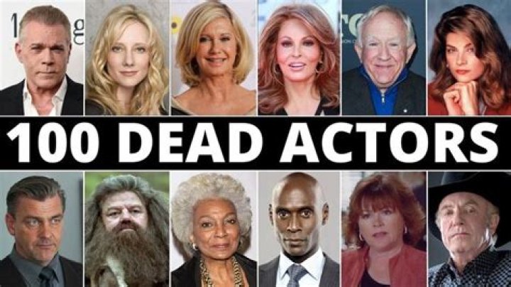 Remembering the Legends: Actors That Died Recently
