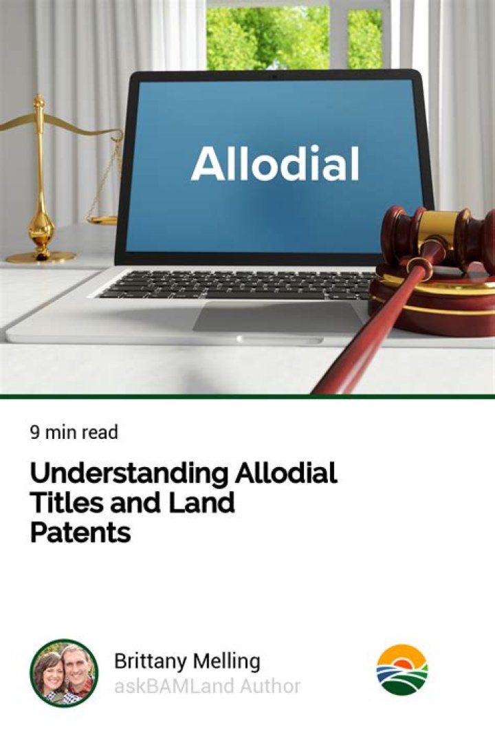 Understanding Allodial Ownership: A Comprehensive Guide